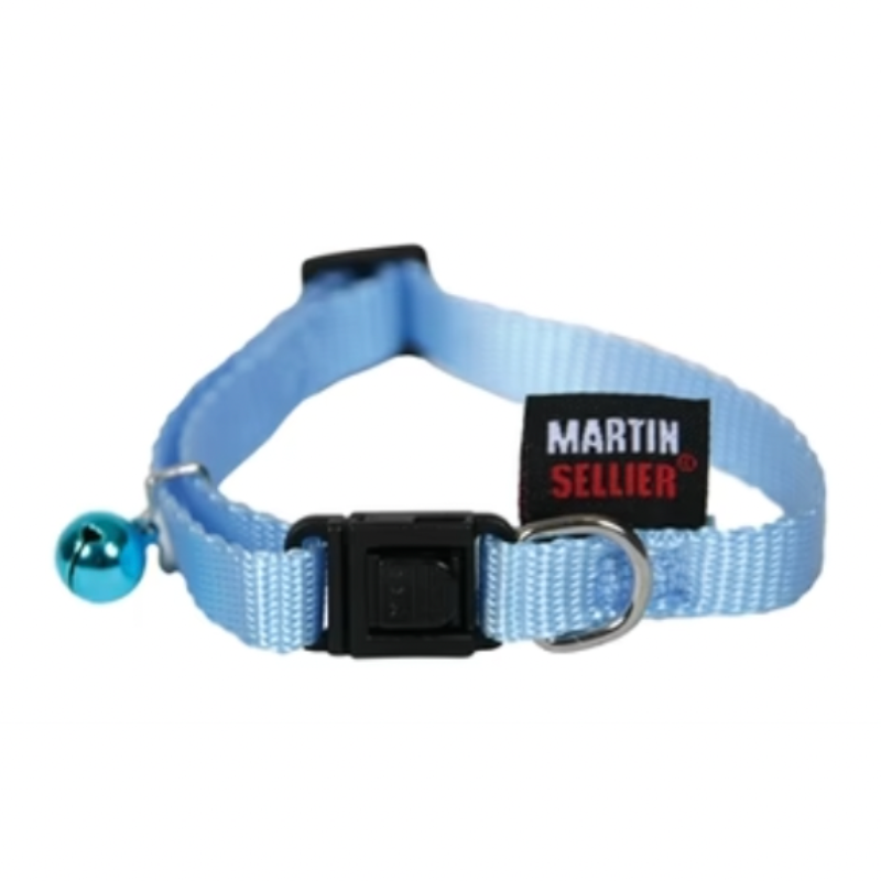 Martin Katzenhalsband Nylon Uni Blau 20-30X1 CM
